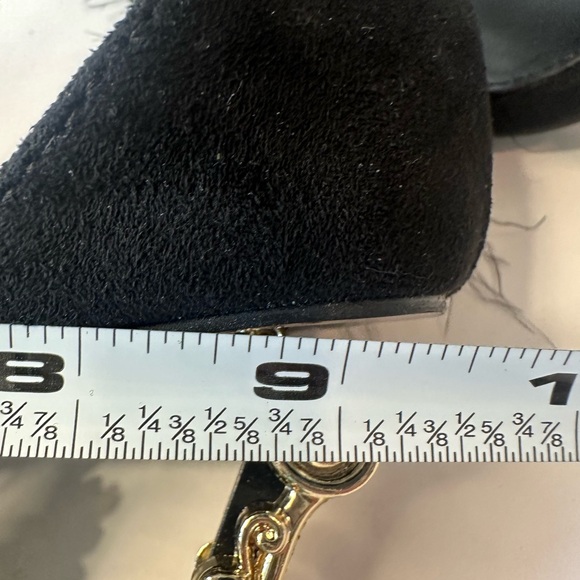 Fashion design 
Barocco-Heel Feather Ankle-Strap Sandals - Picture 13 of 13